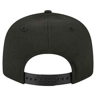 Men's New Era Black Minnesota Vikings 9FIFTY Snapback Hat