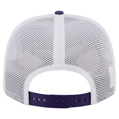 Men's New Era Purple Baltimore Ravens 9SEVENTY Trucker Adjustable Hat