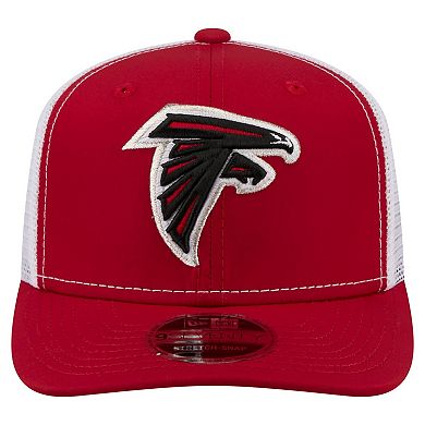 Men's New Era Red Atlanta Falcons 9SEVENTY Trucker Adjustable Hat