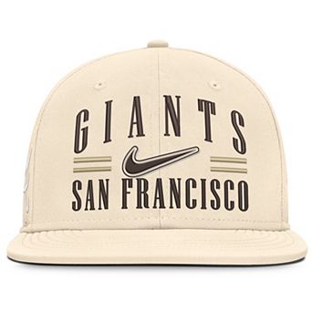 Men's Nike Natural San Francisco Giants True Dri-FIT AeroBill Fitted Hat