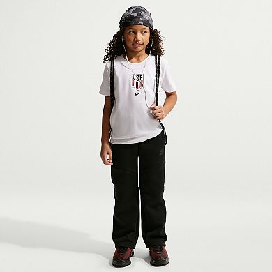 Youth Nike White USMNT Crest T-Shirt