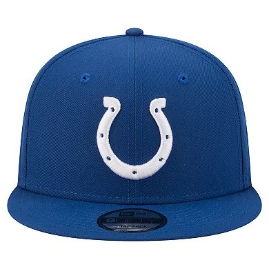 Men's New Era Royal Indianapolis Colts 9FIFTY Snapback Hat