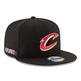 Men's New Era Black Cleveland Cavaliers 2026 NBA Playoffs 9FIFTY Snapback Hat