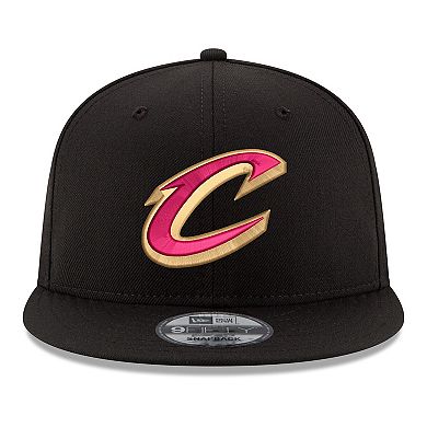 Men's New Era Black Cleveland Cavaliers 2026 NBA Playoffs 9FIFTY Snapback Hat