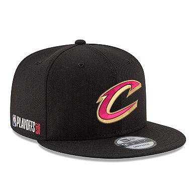 Men's New Era Black Cleveland Cavaliers 2026 NBA Playoffs 9FIFTY Snapback Hat