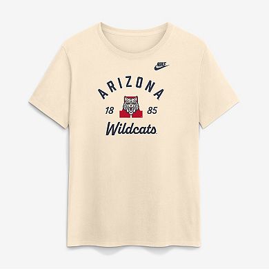 Women's Nike Natural Arizona Wildcats Legacy Team Name T-Shirt
