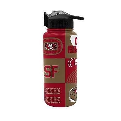 Pegasus San Francisco 49ers 32oz. Local Slogan Press Top Water Bottle