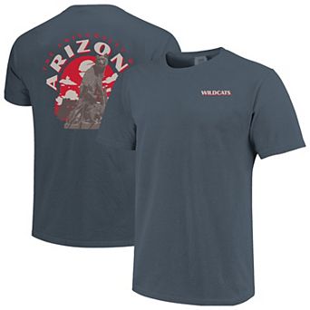 Men's Navy Arizona Wildcats Comfort Colors Team Statue T-Shirt