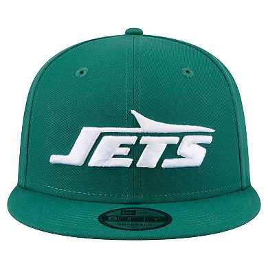 Men's New Era Green New York Jets 9FIFTY Snapback Hat