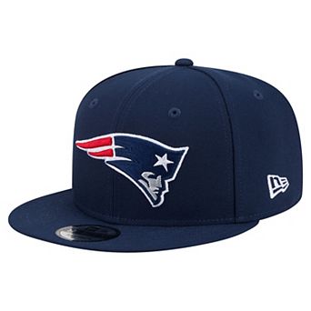 Men's New Era Navy New England Patriots 9FIFTY Snapback Hat