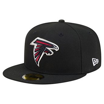Men's New Era Black Atlanta Falcons 59FIFTY Fitted Hat
