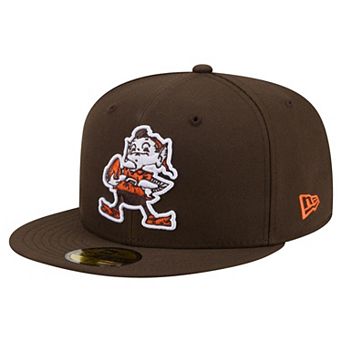 Men's New Era Brown Cleveland Browns 59FIFTY Fitted Hat