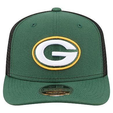 Men's New Era Green Green Bay Packers 9SEVENTY Trucker Adjustable Hat