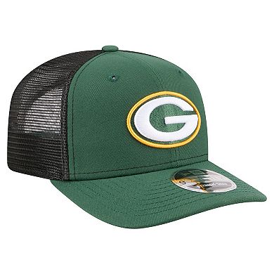 Men's New Era Green Green Bay Packers 9SEVENTY Trucker Adjustable Hat