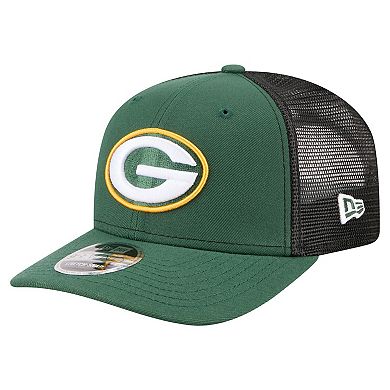 Men's New Era Green Green Bay Packers 9SEVENTY Trucker Adjustable Hat