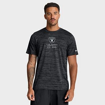 Men's Nike Black Las Vegas Raiders Velocity Ball Carrier Dri-FIT T-Shirt