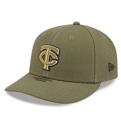 Men's New Era Olive Minnesota Twins 2026 Armed Forces Day Low Profile 59FIFTY Fitted Hat