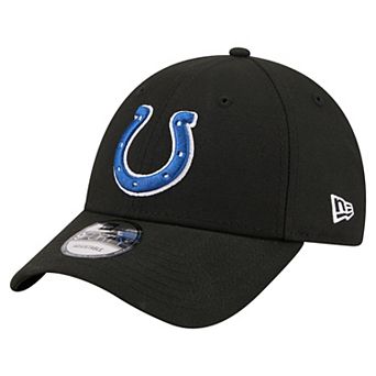 Men's New Era Black Indianapolis Colts Core Team 9FORTY Adjustable Hat