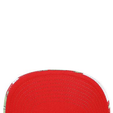 Men's '47 Red/White Chicago Blackhawks Beach Side Adjustable Trucker Hat