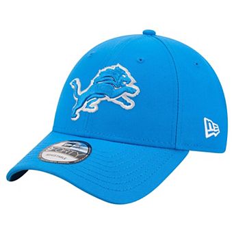 Men's New Era Blue Detroit Lions Core Team 9FORTY Adjustable Hat