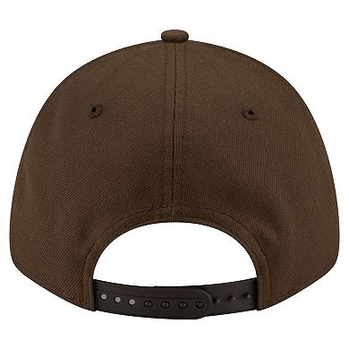 Men's New Era Brown Cleveland Browns Core Team 9FORTY Adjustable Hat