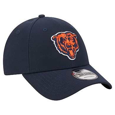 Men's New Era Navy Chicago Bears Core Team 9FORTY Adjustable Hat