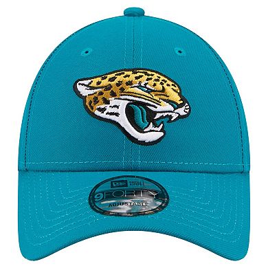 Men's New Era Teal Jacksonville Jaguars Core Team 9FORTY Adjustable Hat