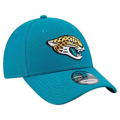 Men's New Era Teal Jacksonville Jaguars Core Team 9FORTY Adjustable Hat