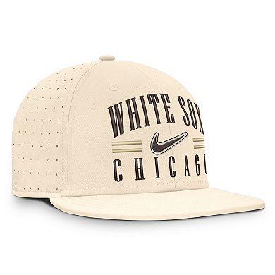 Men's Nike Natural Chicago White Sox True Dri-FIT AeroBill Fitted Hat