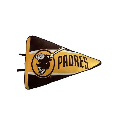 Pegasus San Diego Padres Half Stripe Pennant Pillow