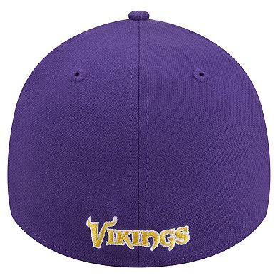 Men's New Era Purple Minnesota Vikings Core Team 39THIRTY Flex Hat