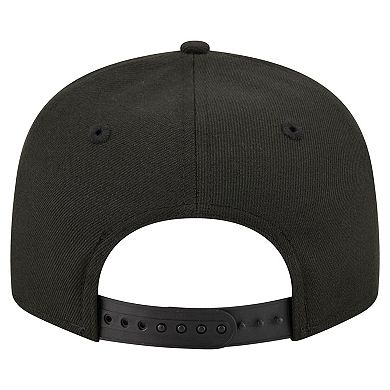 Men's New Era Black Baltimore Ravens Core Team Script 9FIFTY Snapback Hat
