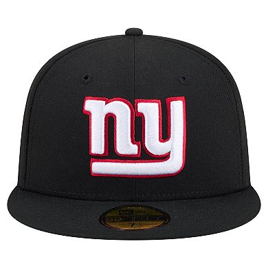 Men's New Era Black New York Giants 59FIFTY Fitted Hat