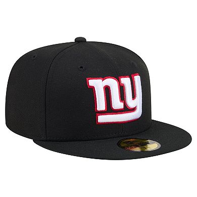 Men's New Era Black New York Giants 59FIFTY Fitted Hat