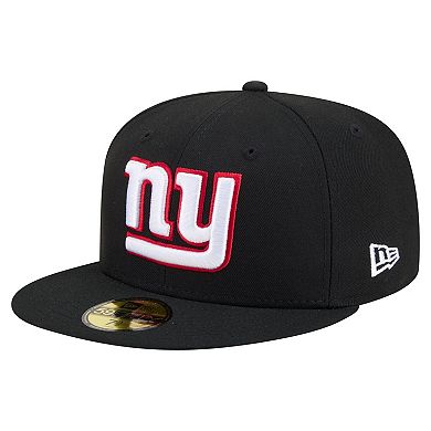 Men's New Era Black New York Giants 59FIFTY Fitted Hat