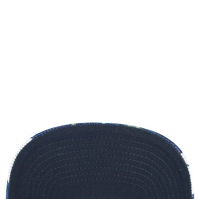 Men's '47 Navy/White Toronto Maple Leafs Beach Side Adjustable Trucker Hat