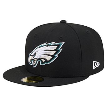 Men's New Era Black Philadelphia Eagles 59FIFTY Fitted Hat
