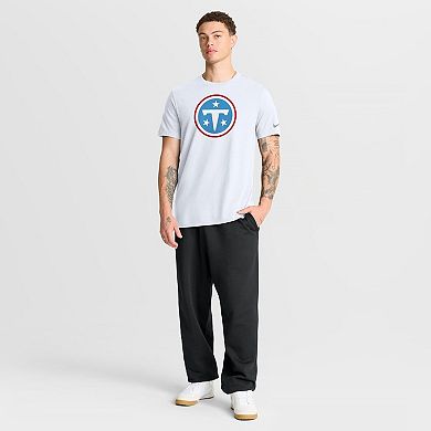 Men's Nike White Tennessee Titans Essential Logo T-Shirt