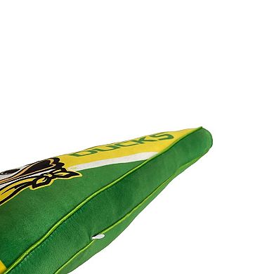 Pegasus Oregon Ducks Half Stripe Pennant Pillow