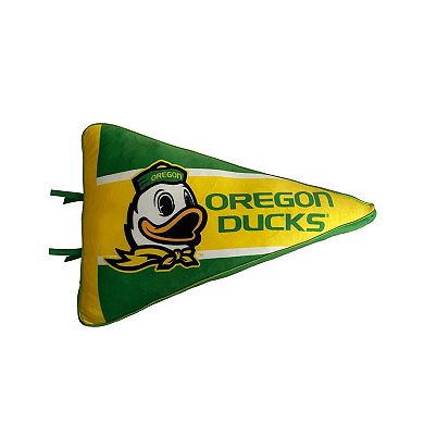 Pegasus Oregon Ducks Half Stripe Pennant Pillow