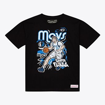 Men's Mitchell & Ness Cooper Flagg Black Dallas Mavericks Chalked Up T-Shirt