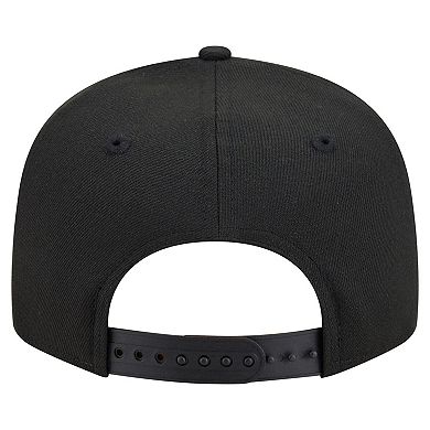 Men's New Era Black Las Vegas Raiders Core Team Script 9FIFTY Snapback Hat