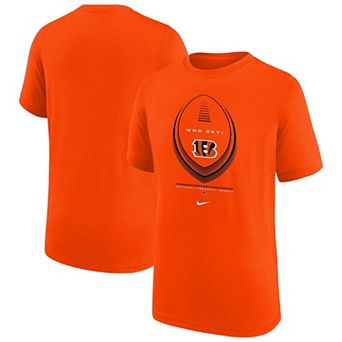 Youth Nike Orange Cincinnati Bengals Icon Legend Dri-FIT T-Shirt