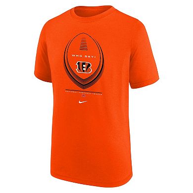 Youth Nike Orange Cincinnati Bengals Icon Legend Dri-FIT T-Shirt