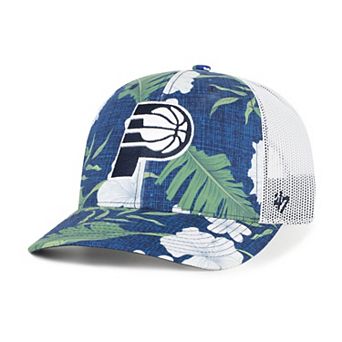 Men's '47 Navy Indiana Pacers Beach Side Trucker Adjustable Hat