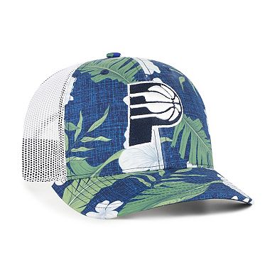 Men's '47 Navy Indiana Pacers Beach Side Trucker Adjustable Hat