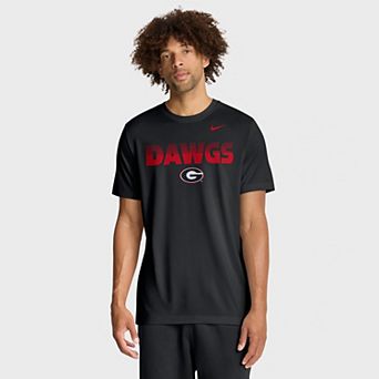 Men's Nike Black Georgia Bulldogs Primetime Legend Kinetic Mantra Dri-FIT T-Shirt