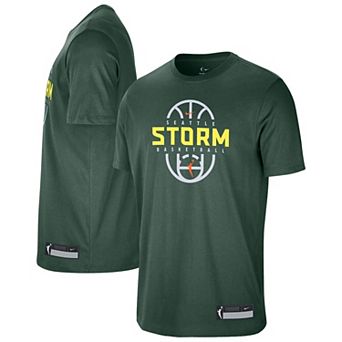 Unisex Nike Green Seattle Storm 2026 On-Court Authentic Practice Premium T-Shirt