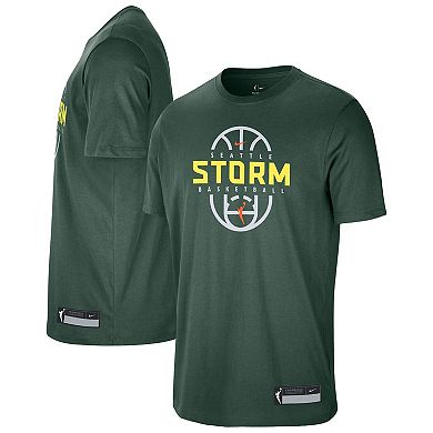 Unisex Nike Green Seattle Storm 2026 On-Court Authentic Practice Premium T-Shirt