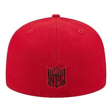 Men's New Era Scarlet San Francisco 49ers 59FIFTY Fitted Hat